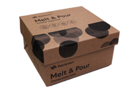  - OFFER - Melt & pour soap - wit - Geitenmelk zeep - Crystal MI - GGB10 - 11,5 kg
