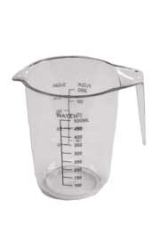 plastic maatbeker - hard - 500 ml - MEM12