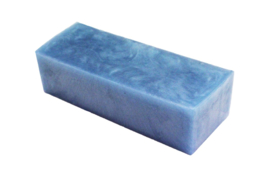 Glycerinezeep - Licht Blauw - 1.2 kg - GLY237 - parelmoer