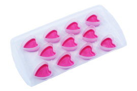 rubber / plastic mold  - hearts - ZMR033