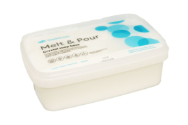  - PM OFFER - melt & pour soap base - white - sweat free - Crystal WLS - GGB02
