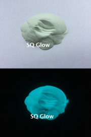 SQ Glow - Zuiver kleur pigment - Zinksulfide -  Blauw Groen - KOC075