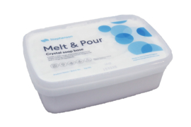 - PM OFFER - Melt & pour soap base - white - sweat free - Crystal WNS - GGB26