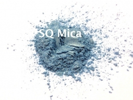 SQ Mica - Blue-Gold pastel - KNM035