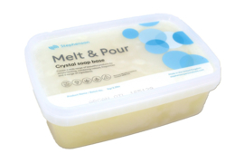 - OFFER - melt & pour soap base - natural - Argan oil - Crystal ARG - GGB22 - 1 kg