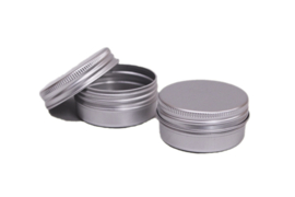 - NEW - Lip balm jar Aluminum - 15 ml - BEP30