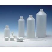 Fles (kunststof) - HDPE - semi transparant - FKD08