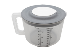 plastic measuring cup - supple - color - 3 parts - 2.000 ml - MEM15