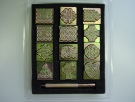 Soap stamp set - Celtic characters - ZES022