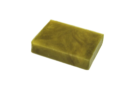- SALE - Glycerin soap - Green Olive  - pearlescent - 4 x 100 grams - GLY160 - KH0950