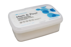 Glycerin soap - melt & pour soap base - white - Goat milk soap - Crystal MI - GGB10