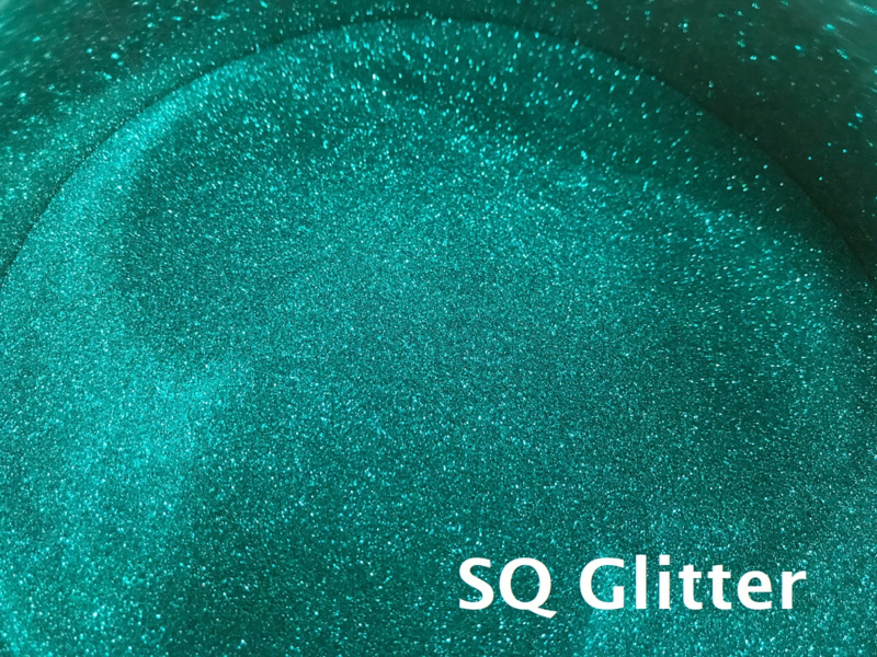 SQ Glitter (cosmetisch) - Turquoise - Groen - KCG004