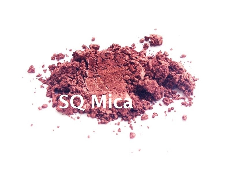 SQ Mica - Rood-Bruin Satin - KNM033