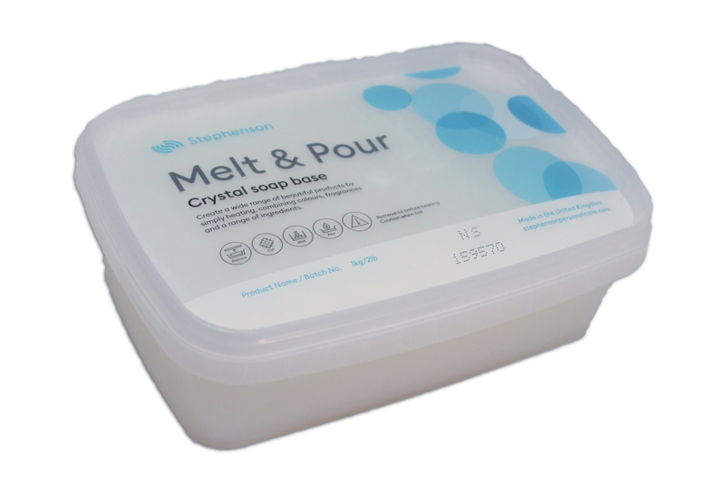 Stephenson Ultra Clear Melt and Pour Soap Base:Soap Bases