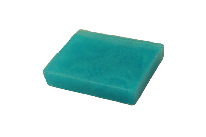  - SALE - Glycerin soap - Turquoise  - pearlescent - 7 x 100 grams - GLY152 - KH0945