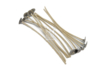 - NIEUW - SQ ECO Lont voor plantaardige was - 24/14 - natuurlijk gewaxt - 55 / 60 mm - KLW524
