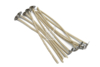 - NIEUW - SQ ECO Lont voor plantaardige was - 33/20 - natuurlijk gewaxtt - 70 / 75 mm - KLW533