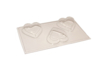  - AANBIEDING - zeepmal - hart - medium - 3 stuks - ZMP017