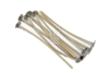 - NIEUW - SQ ECO Lont voor plantaardige was - 36/22 - natuurlijk gewaxt - 75 / 80 mm	 - KLW536