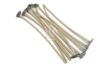 - NIEUW - SQ ECO Lont voor plantaardige was - 30/18 - natuurlijk gewaxt - 65 / 70 mm - KLW530