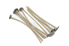 - NIEUW - SQ ECO Lont voor plantaardige was - 27/16 - natuurlijk gewaxt - 60 / 65 mm - KLW527