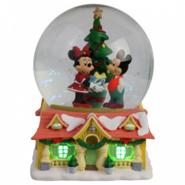 Mickey & Minnie Waterbal H15cm Department56 6007135 retired