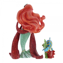 Ariel & Flounder Christmas Figurine H19cm Showcase Disney 6000818 retired * superaanbieding