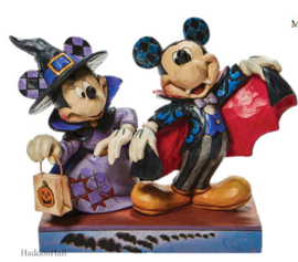 Mickey as Vampire & Minnie as Witch H13cm - Jim Shore 6008989