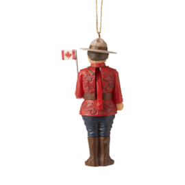 Nutcracker Canadian Ornament* H12cm Jim Shore 6007879 retired