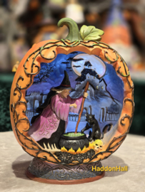 Halloween Diorama "Come in for a Spell" H16cm Jim Shore 6014484 , retired