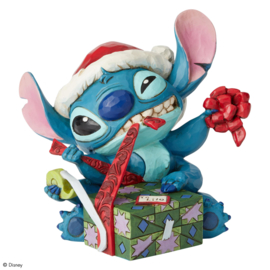 Stitch Santa H13cm Jim Shore 6002833 Bad Wrap , retired *