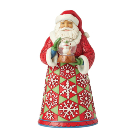 Santa with Snowglobe "Frosty Keepsake" Jim Shore 6017003