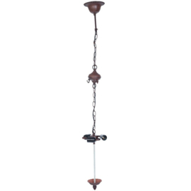 8844 * Ophanging 3 Ketting voor hanglamp omhoog schijnend 3x E27