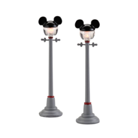 Mickey's Street Lights H11cm Disney by D56 4028302