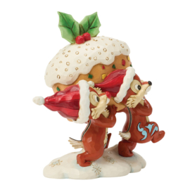 Chip & Dale Stealing Fruit Cake H11cm Jim Shore 6018718 PREORDER