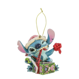 Stitch Unwrapping Christmas Gifts H10cm Jim Shore 6017545
