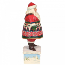 Feeling Festive In The Frost -13th Annual Lapland Santa - Jim Shore 6006631 retired *