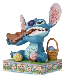 Stitch Eating Chocolate Bunny "Sugar Rush" H11,5cm Jim Shore 6016333