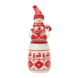 Nordic Nöel Snowman "There's Snow One Like You" Jim Shore 6017044
