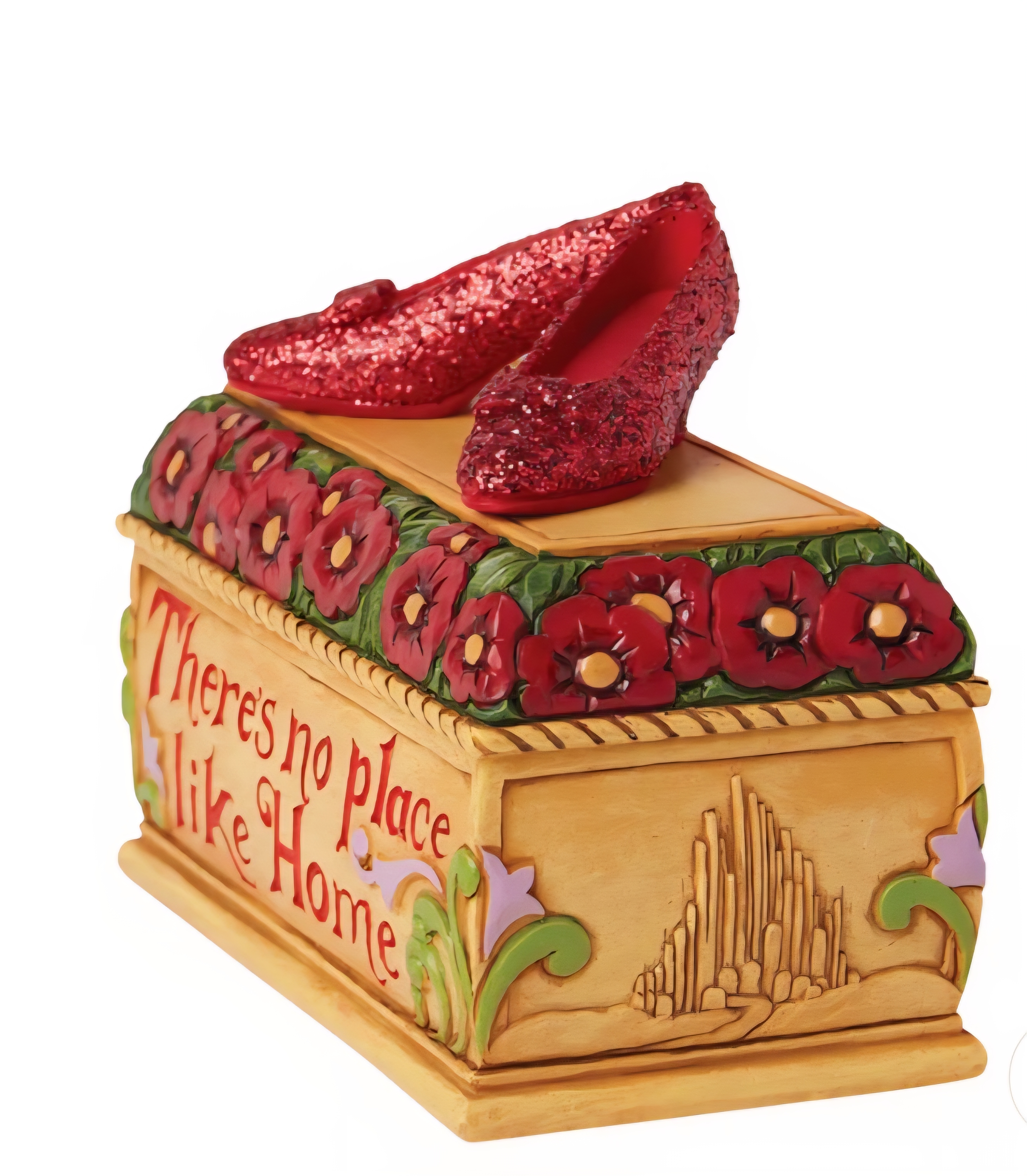 Wizard of Oz Trinket Box  "There's no Place Like Home" Jim Shoe 6015041