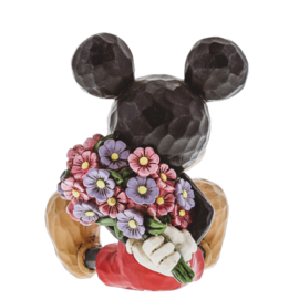 Mickey with Flowers Mini Figurine H7cm Jim Shore 4054284 * Mickey