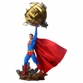 Superman Figurine H 64 cm Grand Jester 6004979 Limited Edition retired , zelf afhalen , laatste exemplaar
