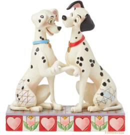 101 Dalmatians - Pongo & Perdita "101 Ways to Love You" H15,5cm Jim Shore 6016331