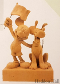 Mickey & Pluto Patriotes H15cm Jim Shore 6005975 retired *