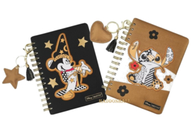 Leather Notebook Mickey Sorcerer & Stitch Midas by Romero Britto *