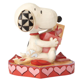 SNOOPY "Puppy Love" H11cm Jim Shore 4055652 , retired , laatste exemplaar