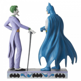 Batman and The Joker Figurine H23,5cm  Jim Shore 6005982 retired laatste exemplaar *