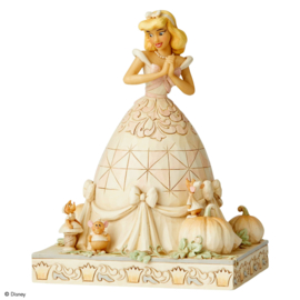 Cinderella "White Woodland" H20cm Jim Shore 6002816 , retired * aanbieding