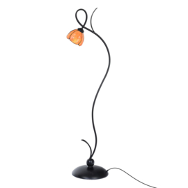 8205 * Vloerlamp Lovely  H145cm met Tiffany kap Ø17cm Tulipa