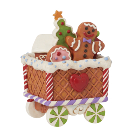 Gingerbread - Train Car * H13cm Jim Shore 6015433